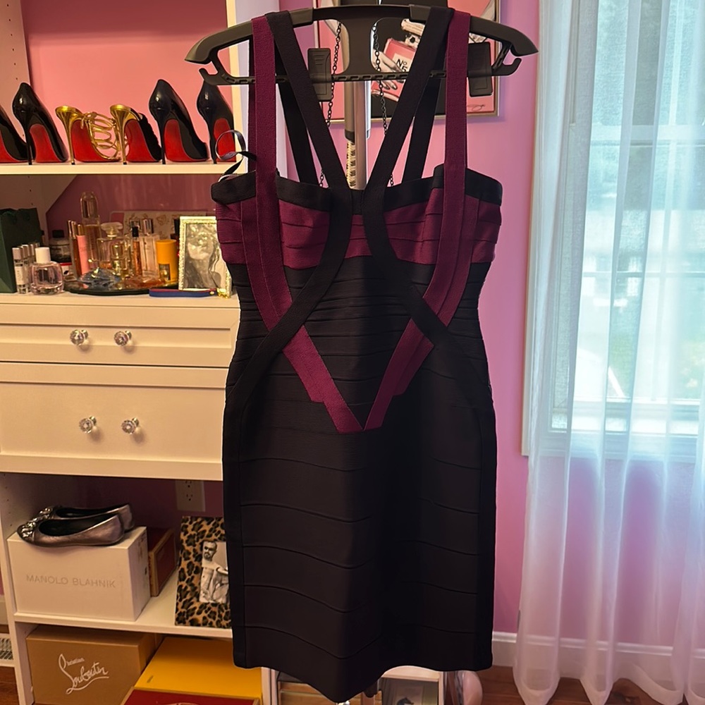 NWOT Herve Leger bandage dress
